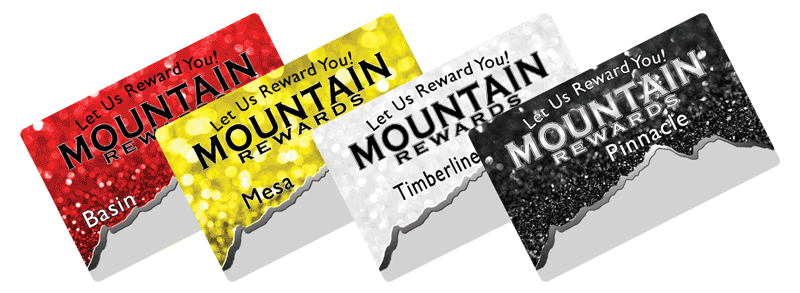 Mountain Rewards Club Cards - Join Today Promo